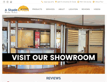 Tablet Screenshot of davieshadesandblinds.com
